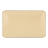 Shiny warm ivory