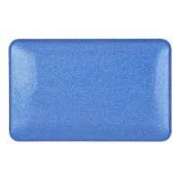 Shiny metal ink blue