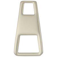 Sandblasted champagne gold