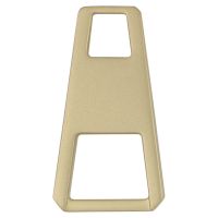 Sandblasted light gold