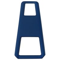 Sandblasted blue